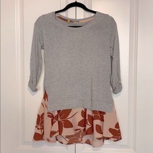 Layered Anthropologie shirt